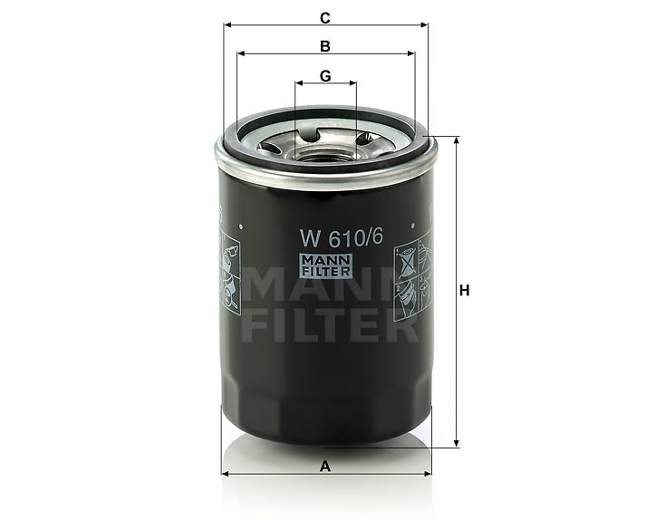 MANN W 610/6