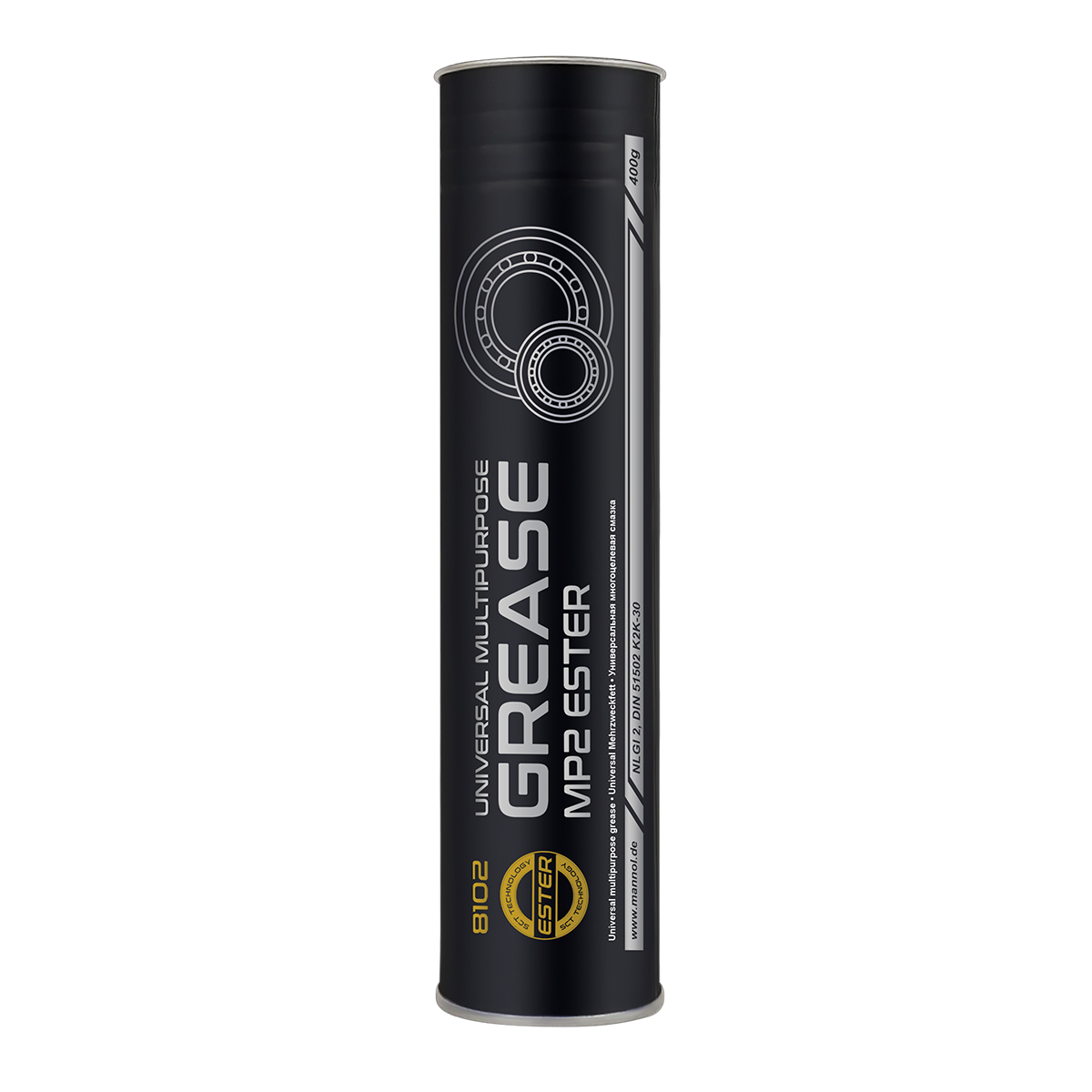 MANNOL 8102/8027 Universal Multipurpose Grease MP2 Ester, 400гр