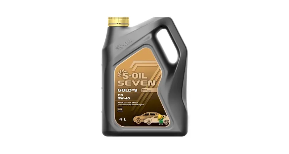 S-OIL 7 GOLD #9 C3 5W-40, 4л