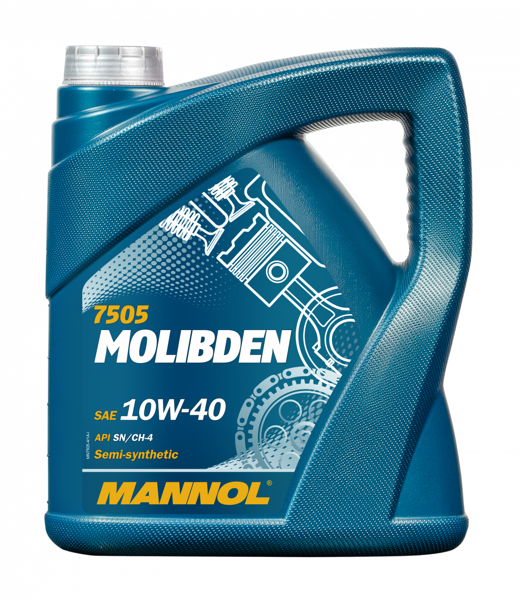 MANNOL 7505 Molibden 10W-40, 4л