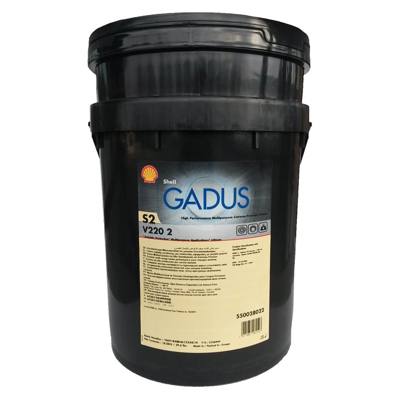SHELL Gadus S2 V 220 2, 18 кг
