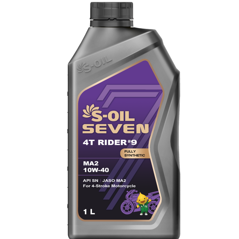 S-OIL 7 4T RIDER #9 MA2 10W-40, 1л