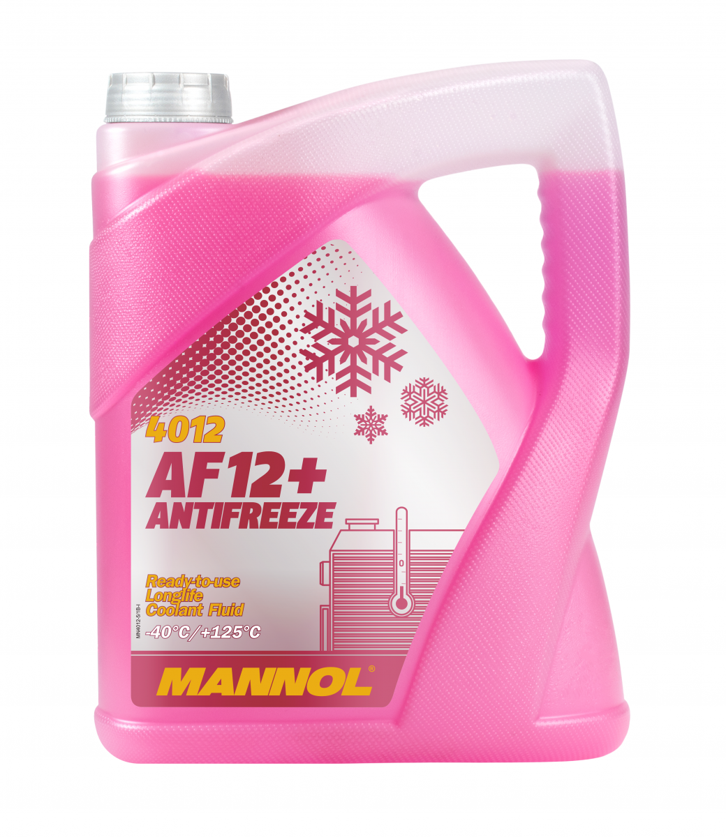 MANNOL 4012 Antifreeze AF12+(-40*C) Longlife, 5л