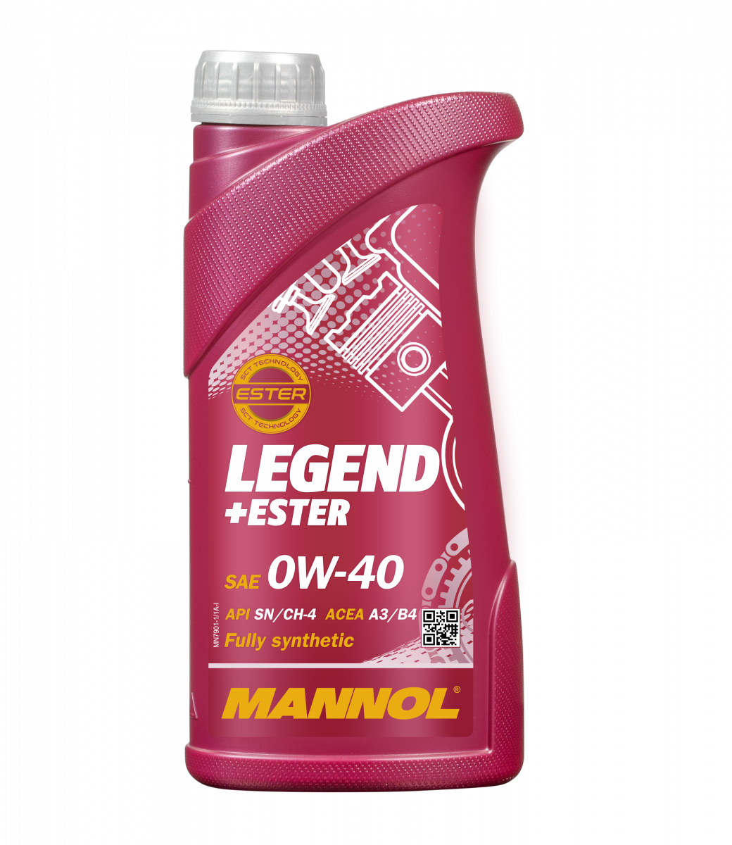 MANNOL 7901 Legend PAO+Ester 0W-40, 1л