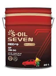 S-OIL 7 RED #9 SP 0W-30, 20л