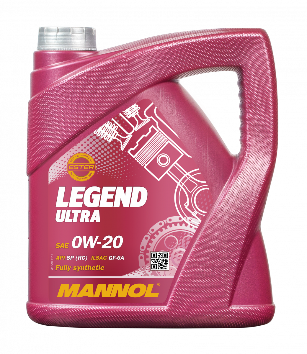 MANNOL 7918 Legend Ultra 0W-20, 4л