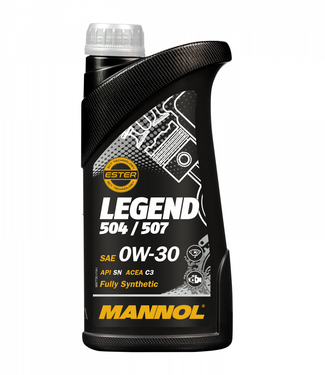 MANNOL 7730 Legend 504/507 0W-30, 1л
