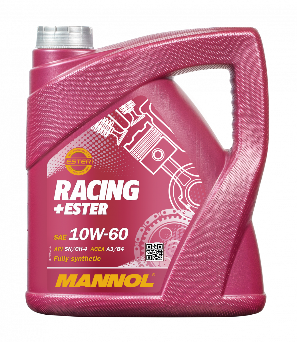 MANNOL 7902 Racing PAO + Ester 10W-60, 4л