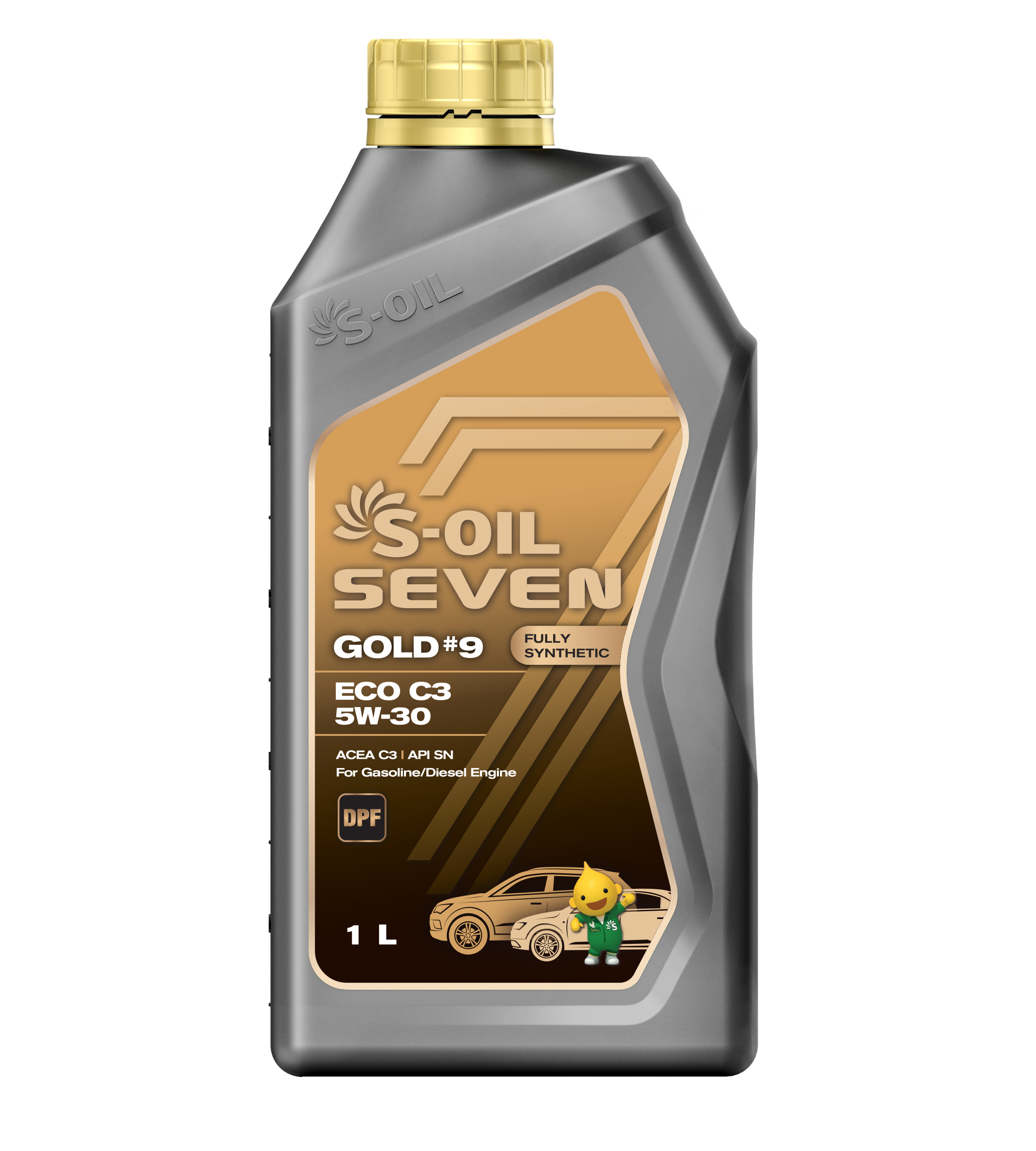 S-OIL 7 GOLD #9 ECO C3 5W-30, 1л
