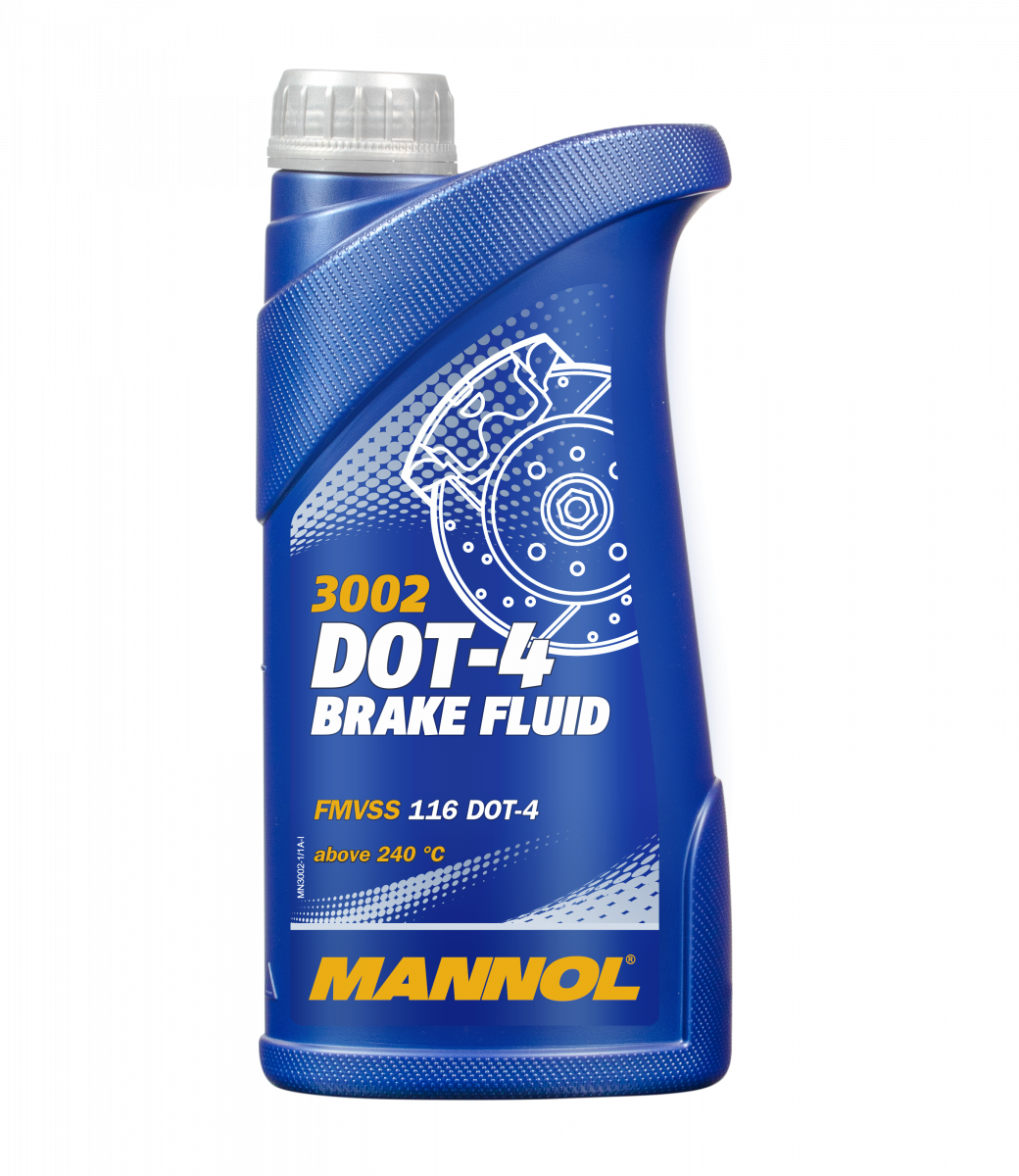 MANNOL 3002 Brake Fluid DOT-4, 910гр