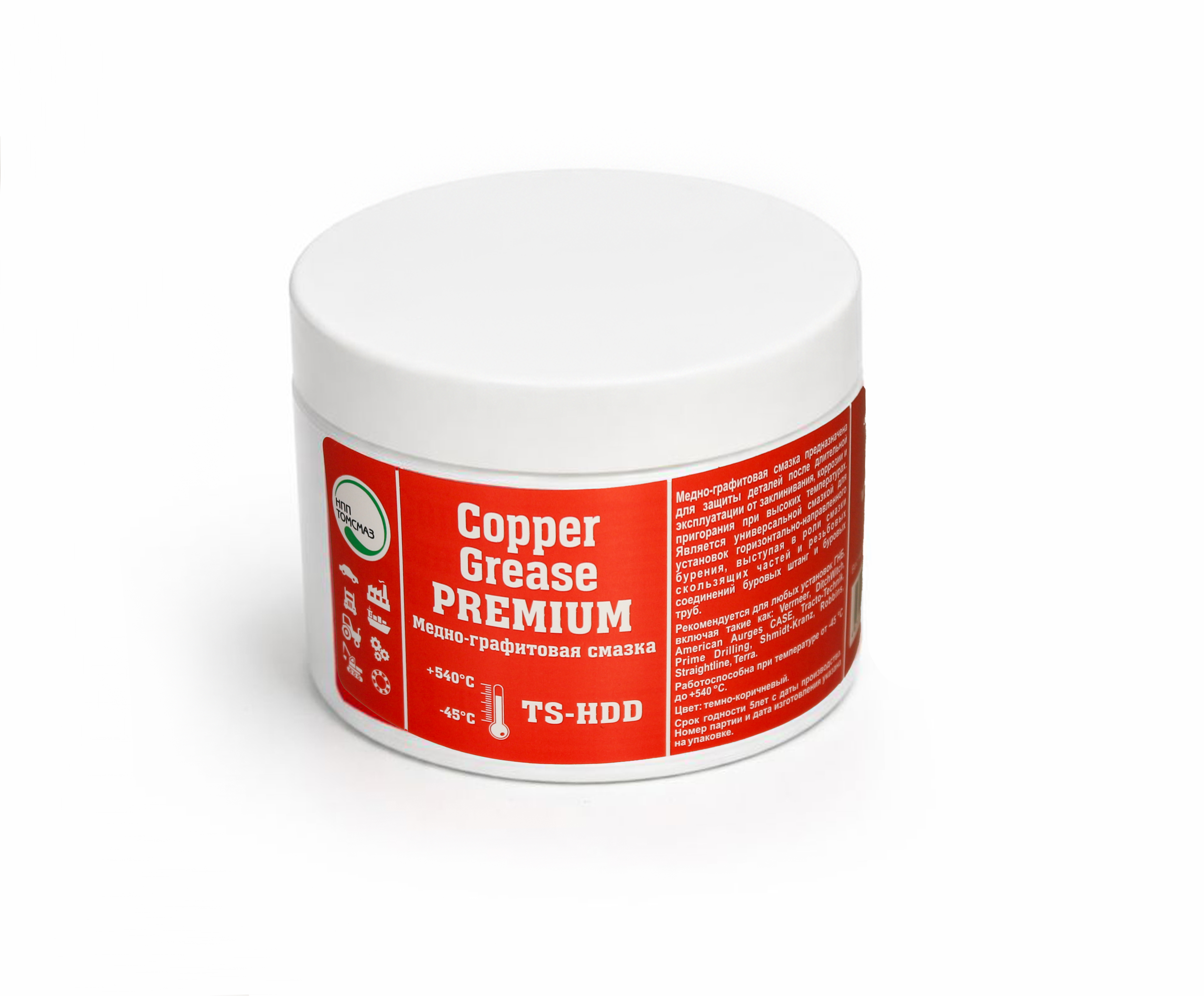 Медно-графитовая смазка «PREMIUM PRO» (ПЭТ банка 400 гр) ТОМСМАЗ
