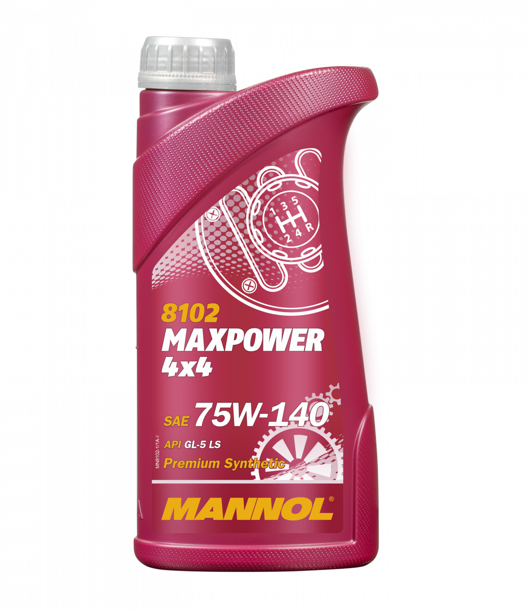 MANNOL 8102 Maxpower LS 75W-140 GL-5, 1л