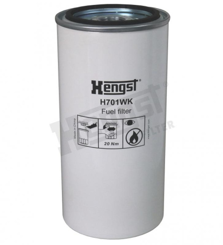 Hengst H701WK Фильтр топливный (WK 1080/7 x)