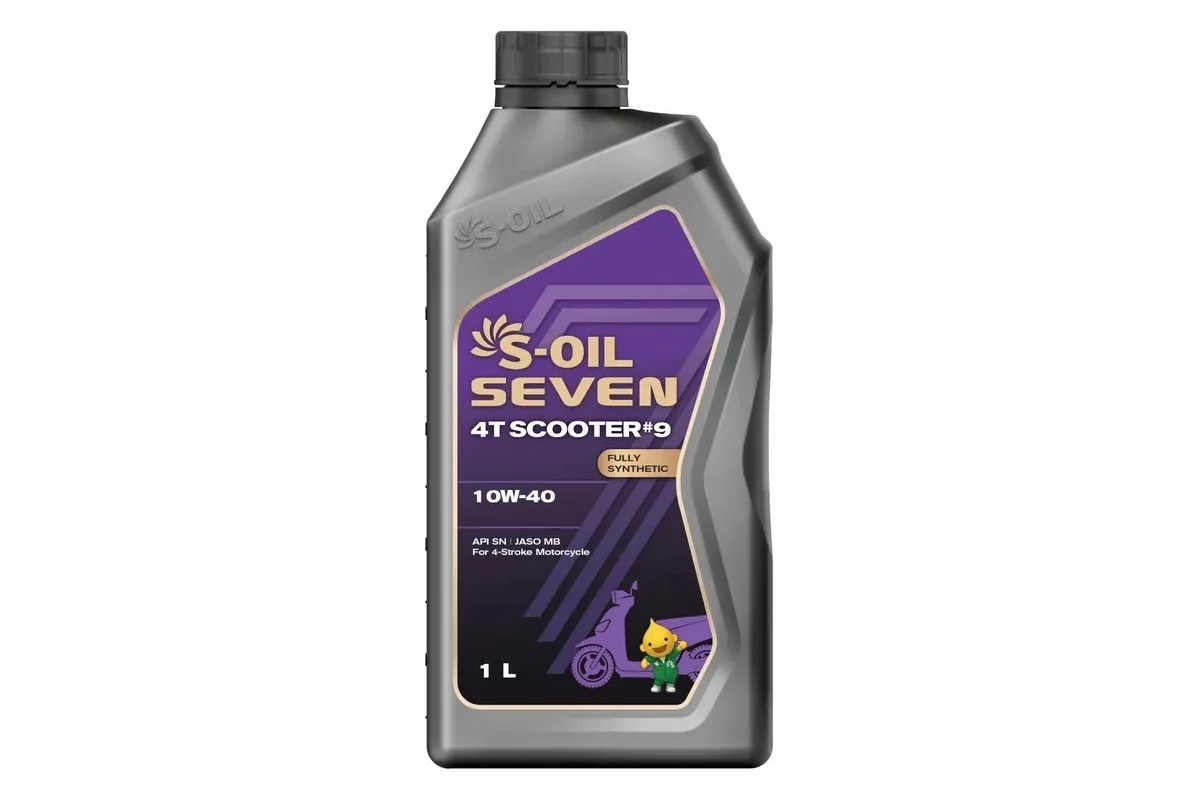S-OIL 7 4T SCOOTER #9 SN/MB 10W40 (1л) (1/12)