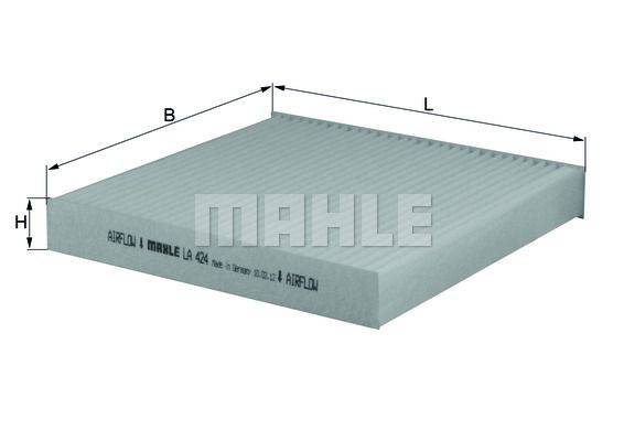 Knecht LA 424 фильтр салонный (CU 2141)