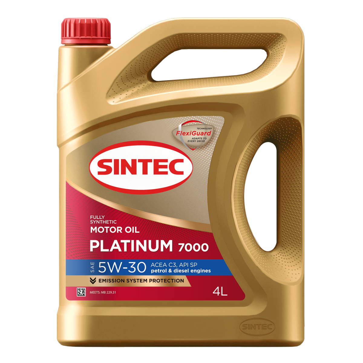 SINTEC Platinum 7000 синт 5W30 SP ACEA C3, 4л