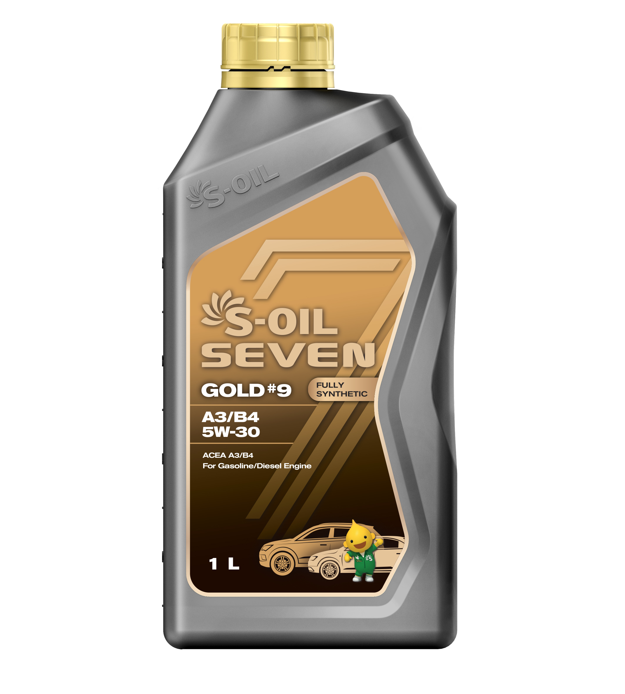 S-OIL 7 GOLD #9 A3/B4 5W-30, 1л