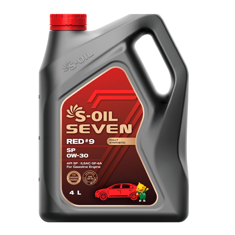 S-OIL 7 RED #9 SP 0W-30, 4л