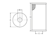 SCT SH4083 Фильтр масляный (HU 7027 z)