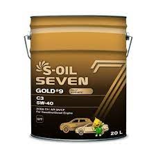S-OIL 7 GOLD #9 C3 5W-40, 20л