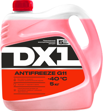 Антифриз -50 /G-12 красный/ DX1, 5кг
