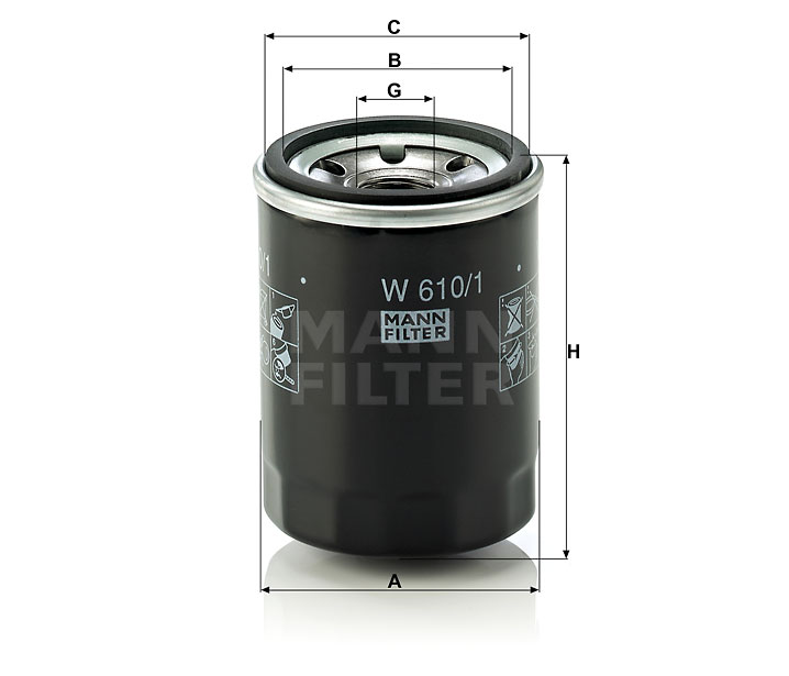 MANN W 610/1