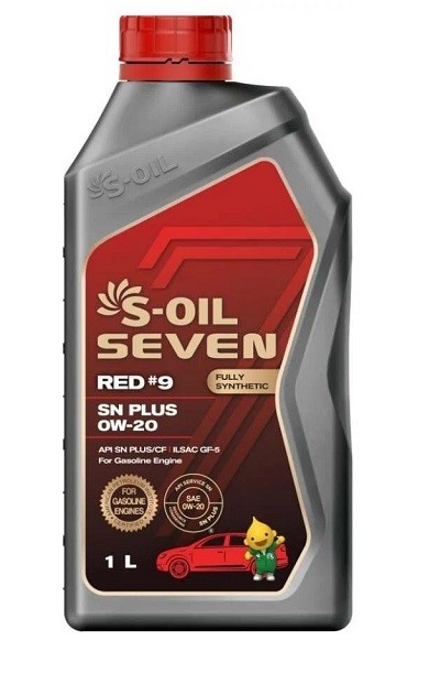 S-OIL 7 RED #9 SN 0W-20, 1л