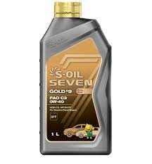 S-OIL 7 GOLD #9 PAO C3 0W-40, 1л