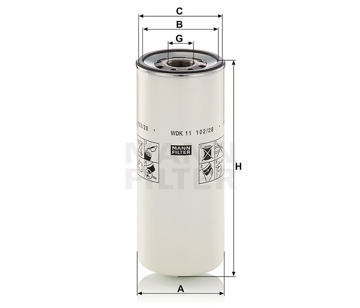 MANN WDK 11 102/28
