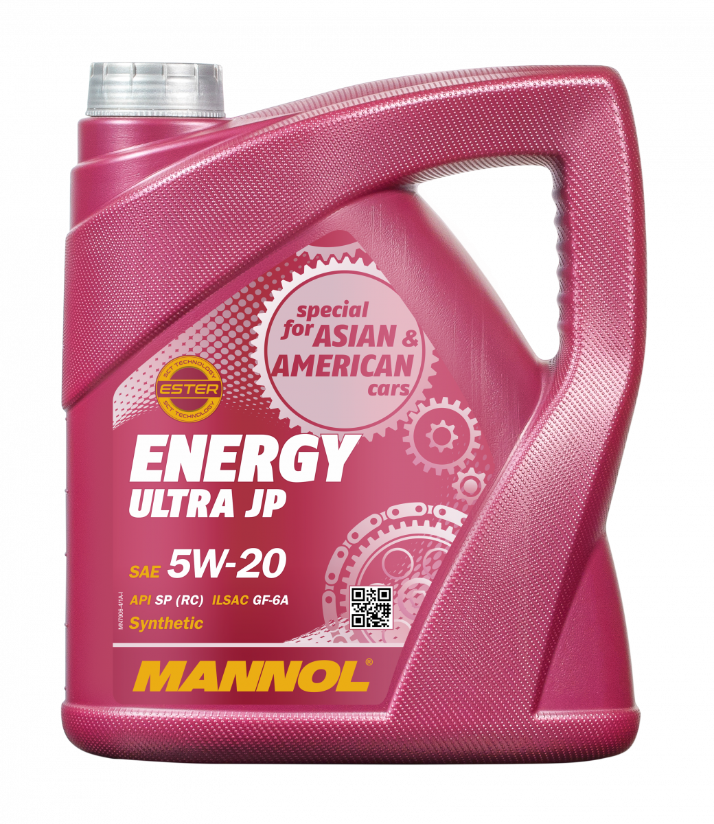 MANNOL 7906 Energy Ultra JP 5W-20, 4л