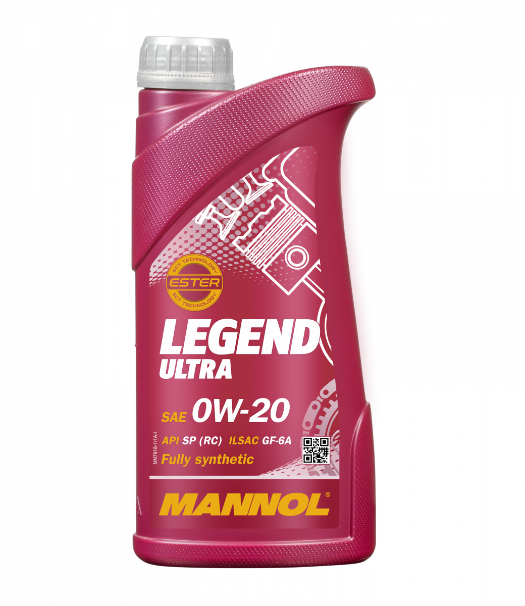MANNOL 7918 Legend Ultra 0W-20, 1л
