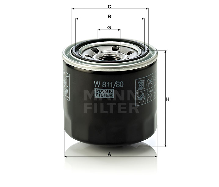 MANN W 811/80