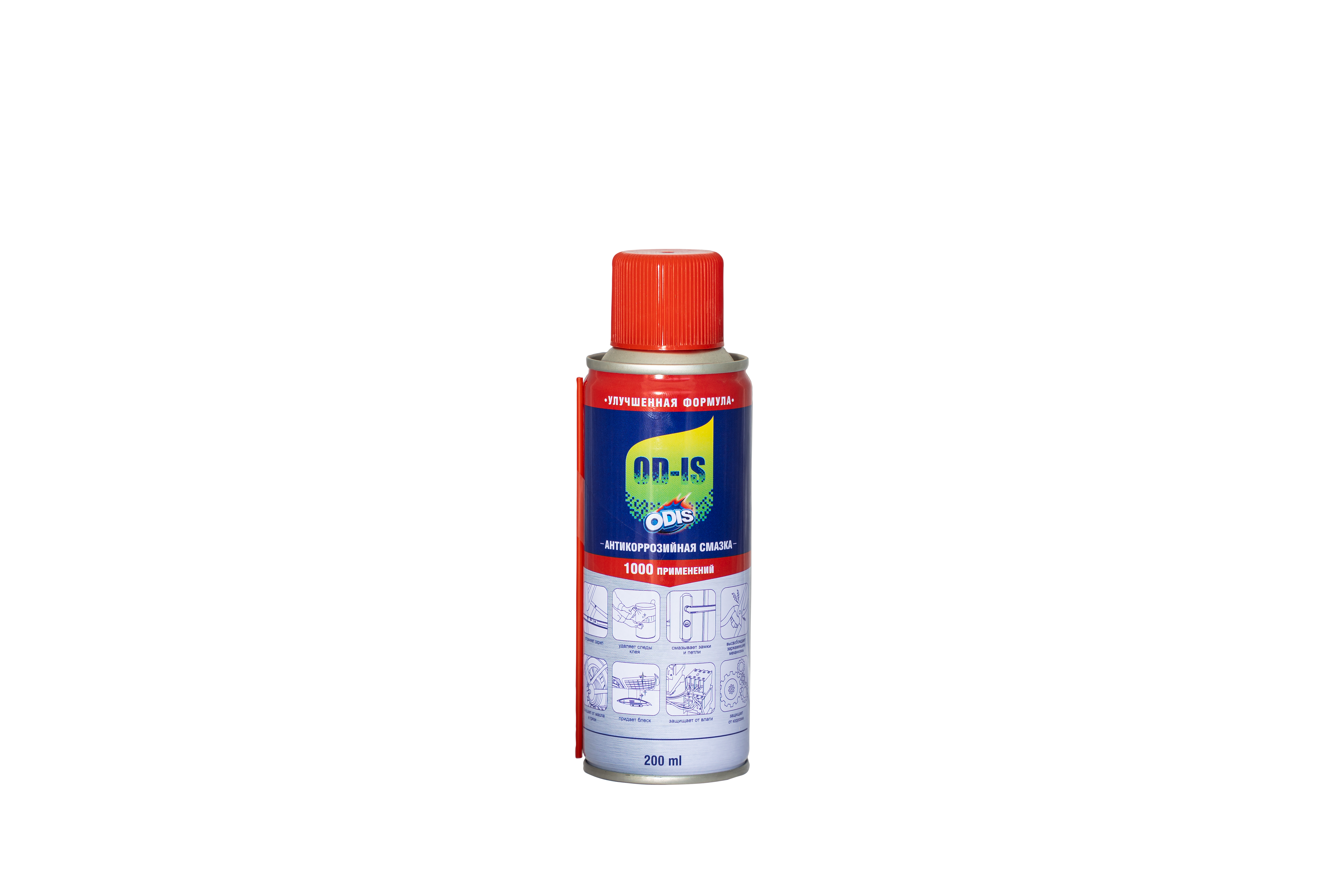 DS4200 Антикоррозийная смазка-спрей ODIS/De-Rust and Lubricating 200мл.