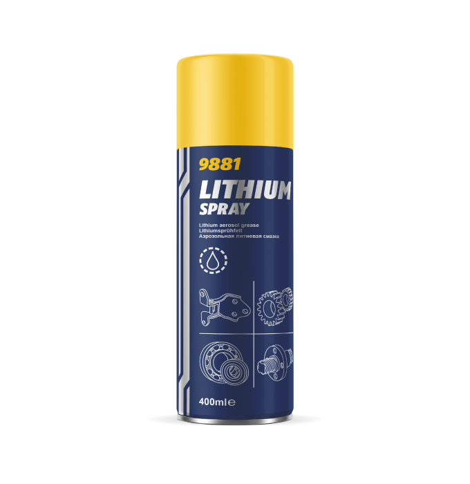 MANNOL 9881 Lithium spray, 400ml
