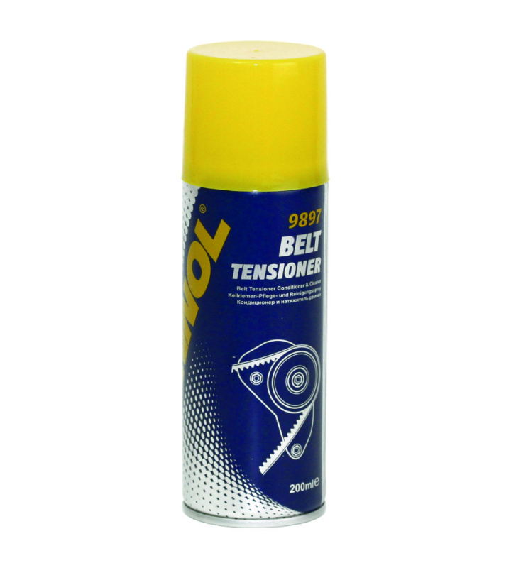 MANNOL 9897 Кондиционер-очиститель ремней Belt Tensioner, 200мл