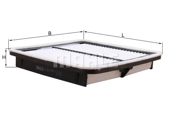Knecht LX 2672 фильтр воздушный (C 2201)