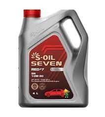 S-OIL 7 RED #7 SN 10W-30, 4л