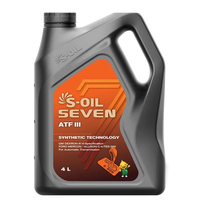 S-OIL 7 ATF III, 4л