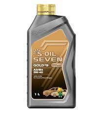 S-OIL 7 GOLD #9 A3/B4 5W-40, 1л