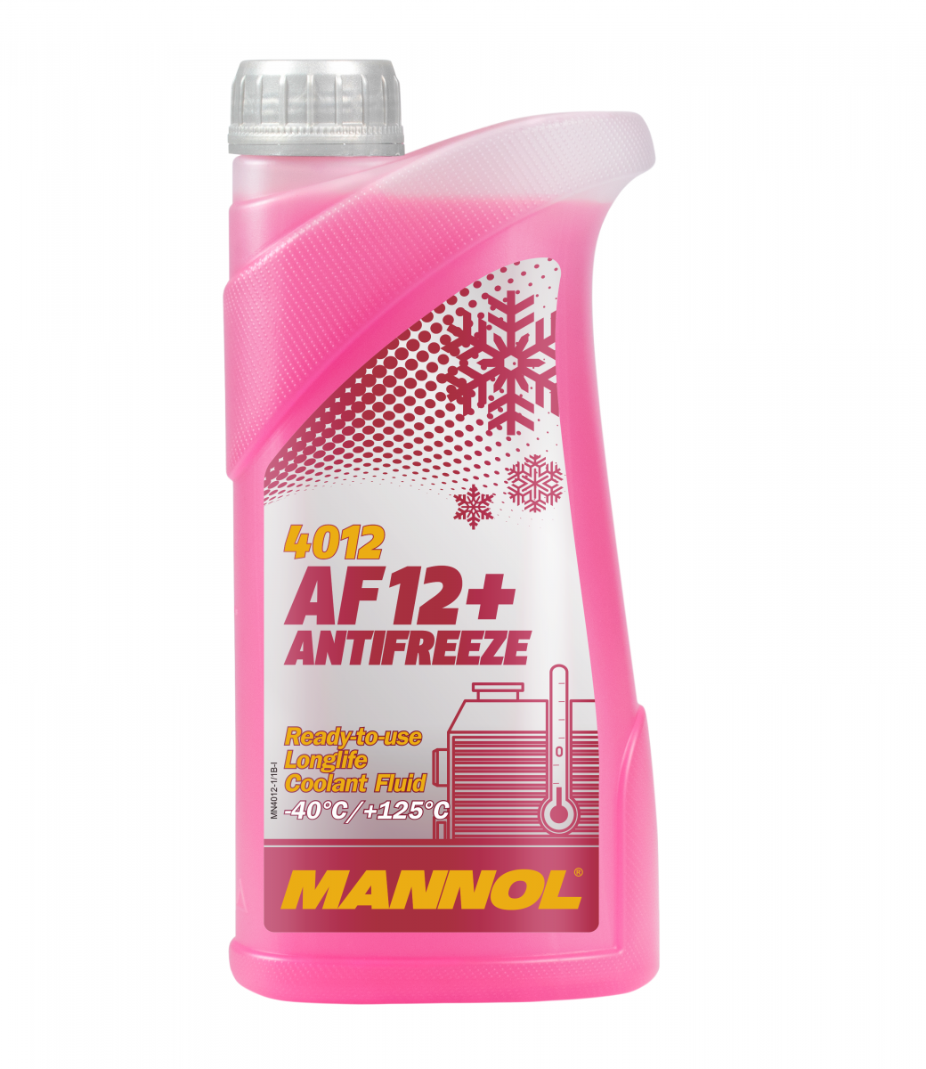 MANNOL 4012 Antifreeze AF12+(-40*C) Longlife, 1л