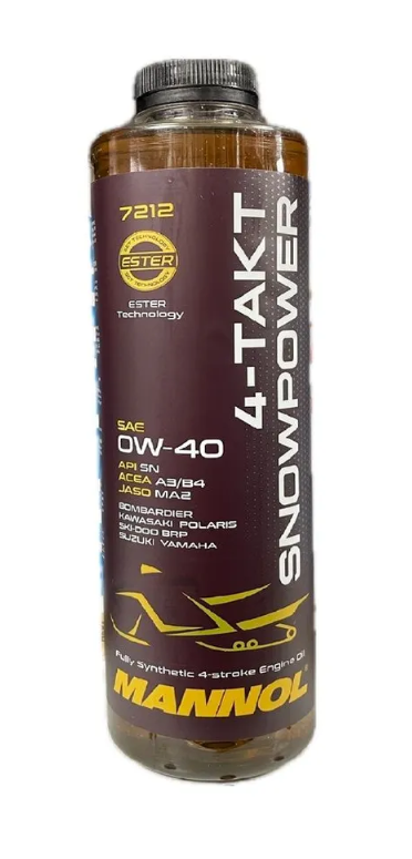 MANNOL 7212 4-Takt Snowpower 0W-40, 0,95л