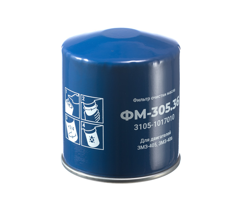 МОТОРДЕТАЛЬ фильтр очистки масла ФМ-305.36 (3105-1017010) МД (GB-107)