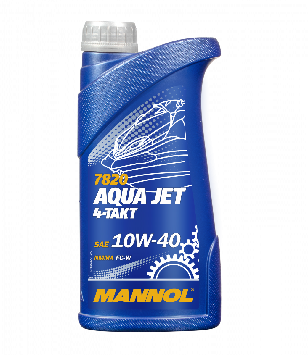 MANNOL 7820 4-Takt Aqua Jet 10W-40, 1л
