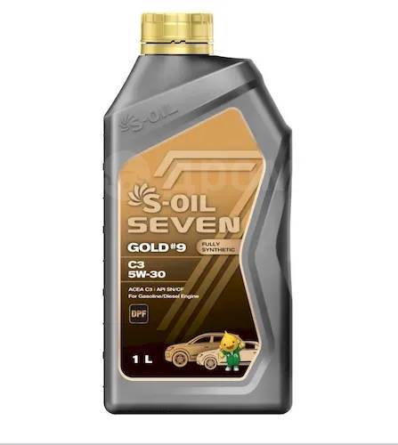 S-OIL 7 GOLD #9 C3 5W-30, 1л