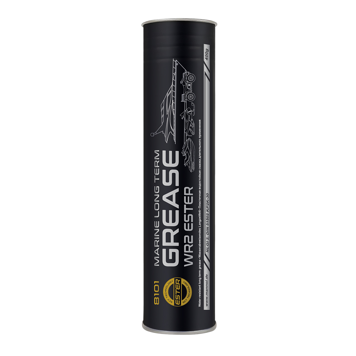 MANNOL 8101/8026 WR-2 Long Term Grease Ester, 400гр