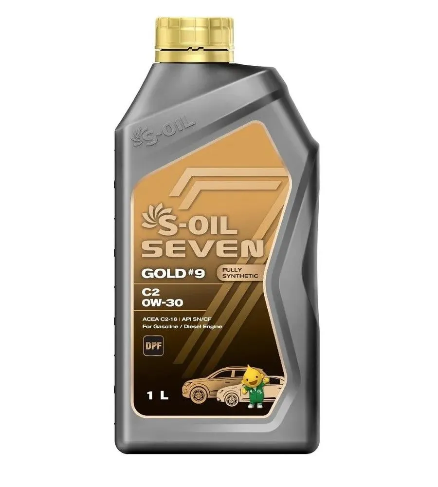 S-OIL 7 GOLD #9 C2 0W-30, 1л