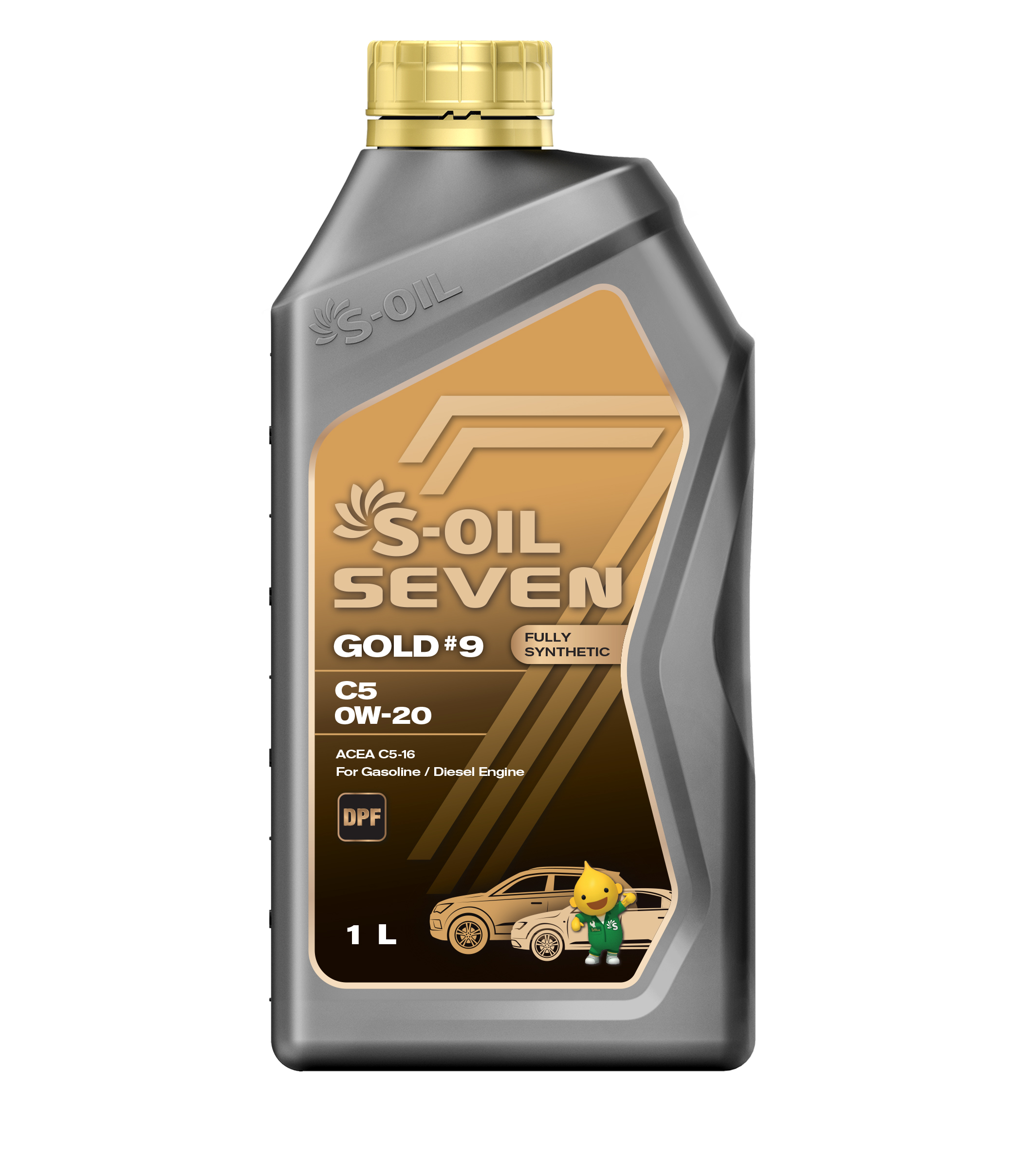 S-OIL 7 GOLD #9 C5 0W-20, 1л