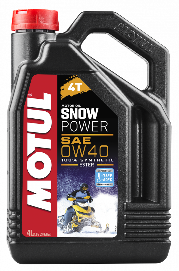 MOTUL Snowpower 4T 0W40, 4л