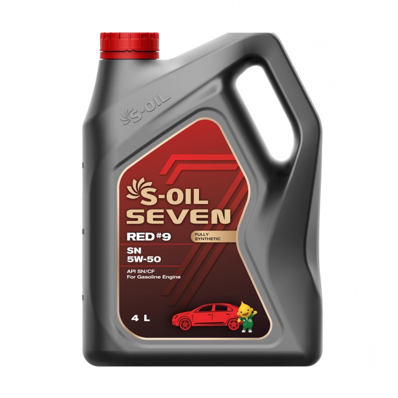 S-OIL 7 RED #9 SN 5W-50, 4л