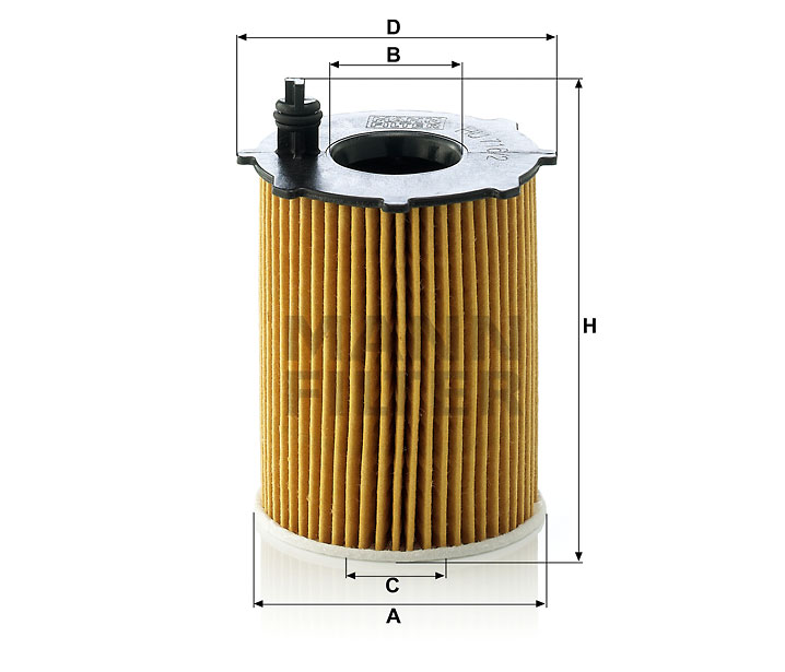 MANN HU 716/2 x